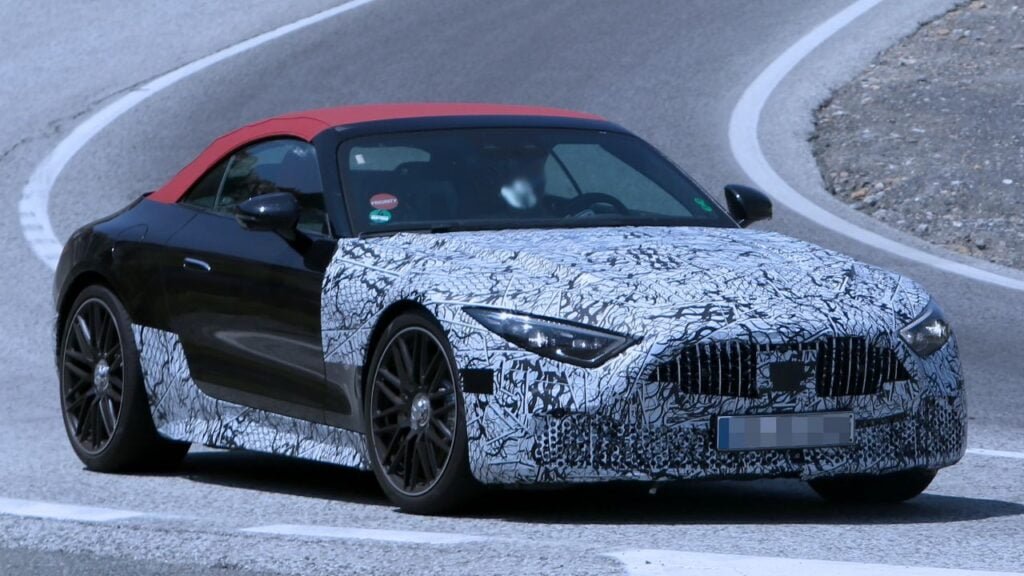 2026 Mercedes-Maybach SL spy shots