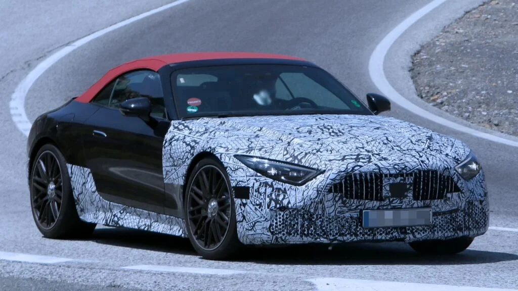 2026 Mercedes-Maybach SL spy shots