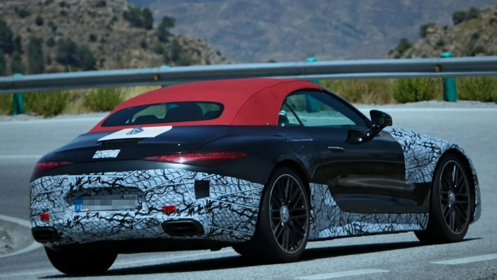 2026 Mercedes-Maybach SL spy shots
