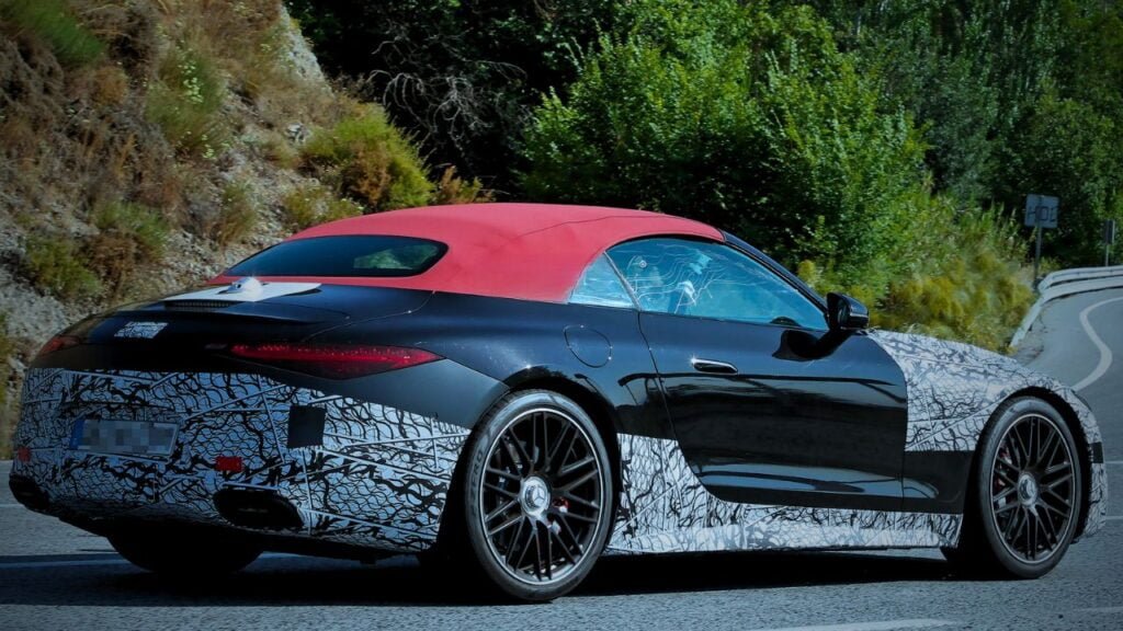 2026 Mercedes-Maybach SL spy shots