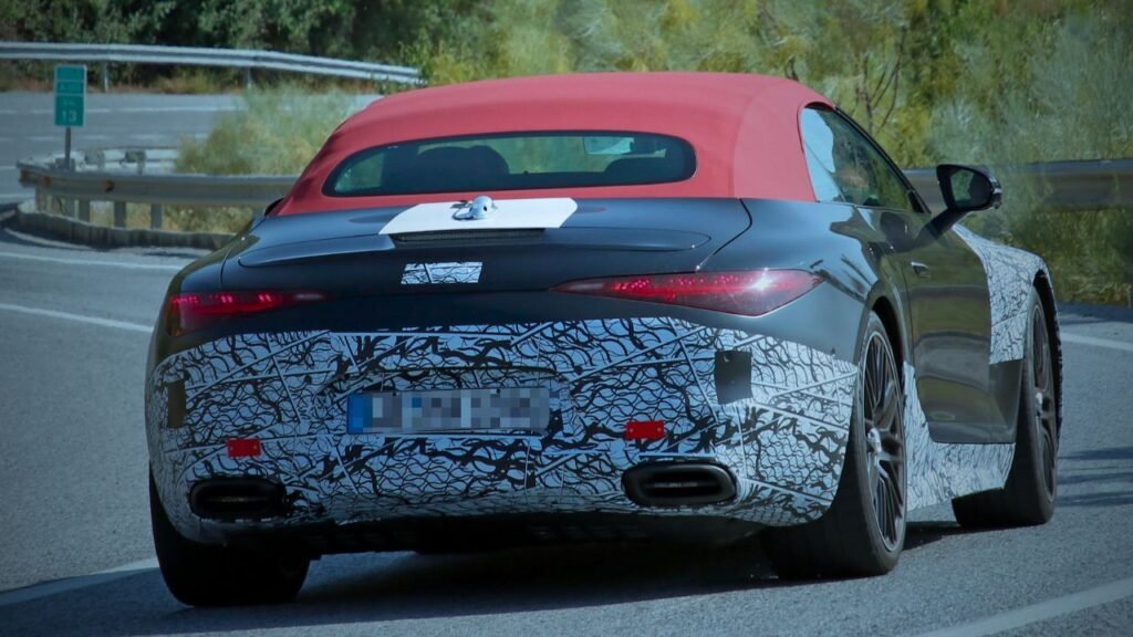 2026 mercedes-maybach sl spy shots