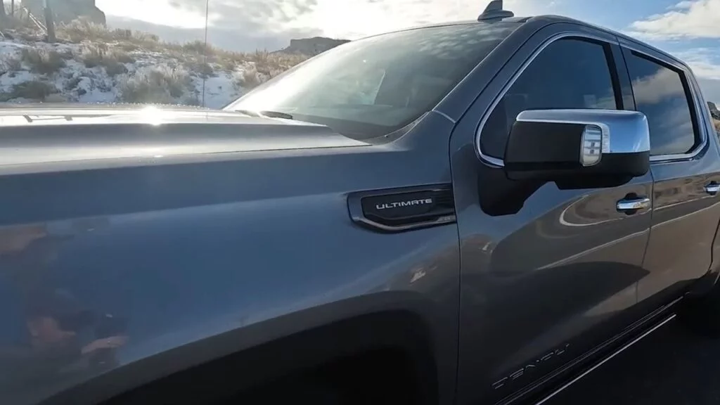 Exterior of the 2023 GMC Sierra Denali Ultimate