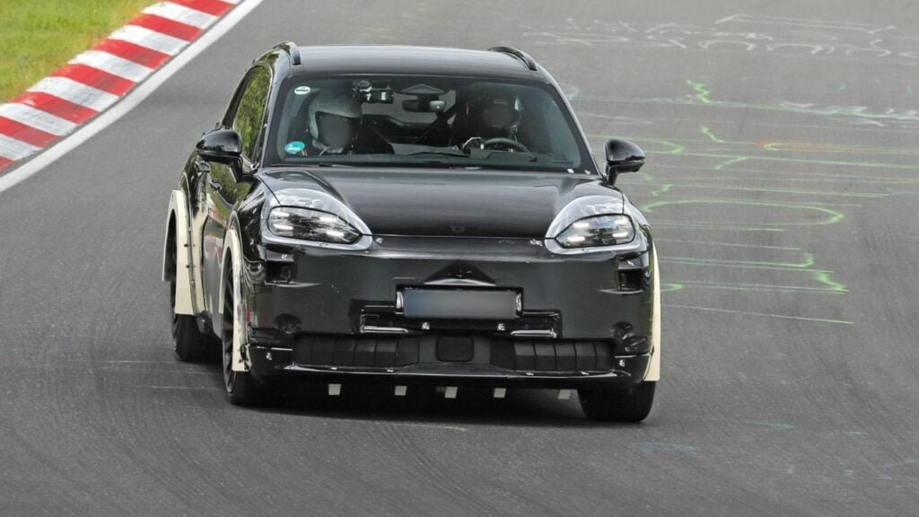 2026 Porsche Cayenne EV Spy Shots