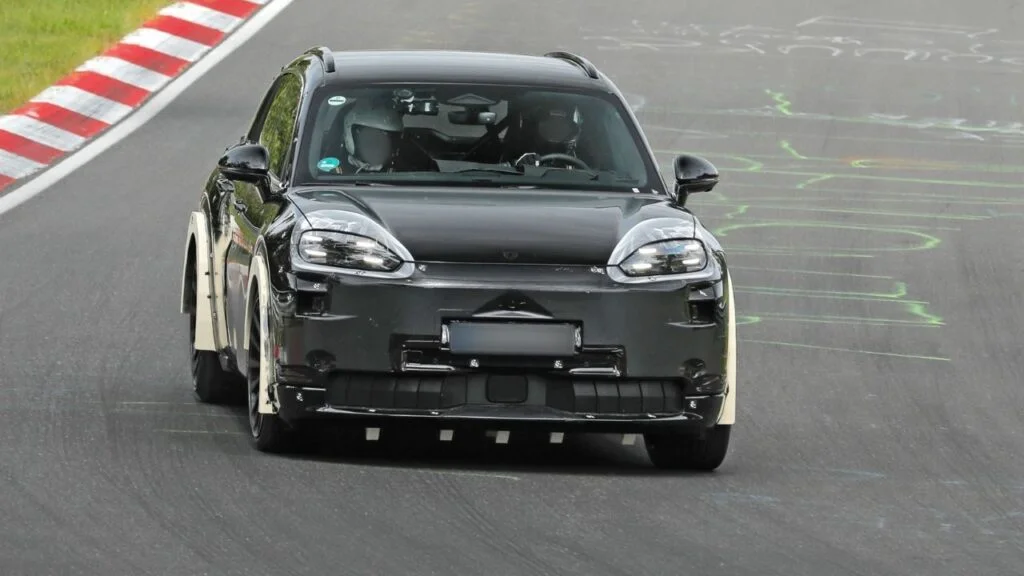 2026 Porsche Cayenne EV Spy Shots