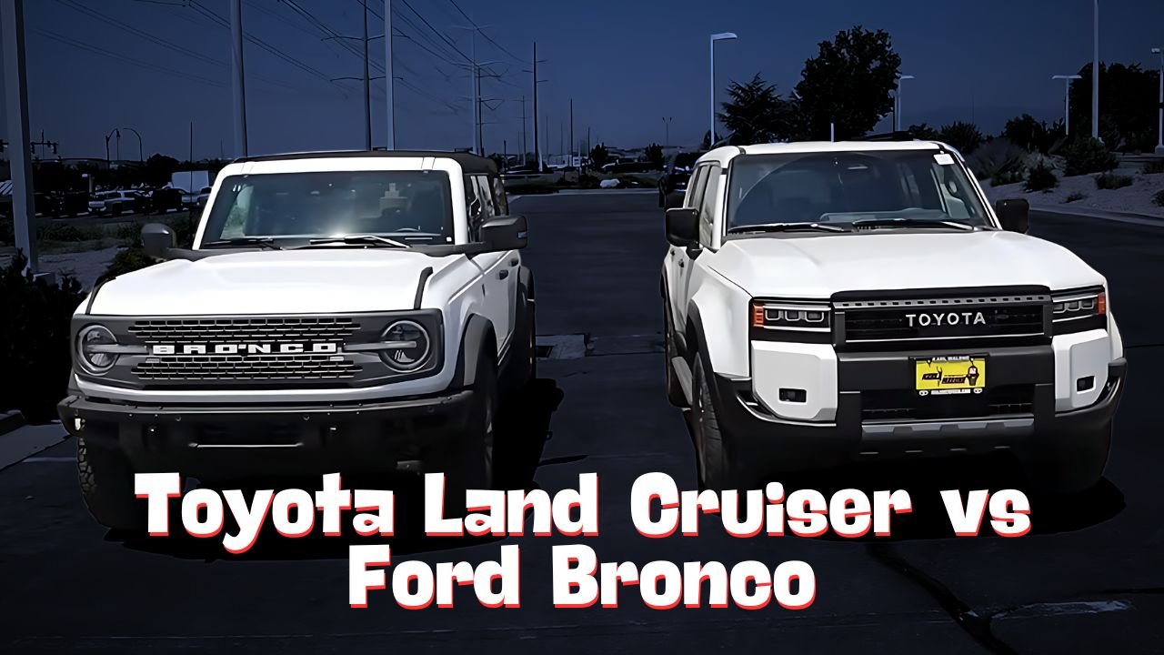 We Put the 2024 Ford Bronco and 2024 Toyota Land Cruiser to the Test ...