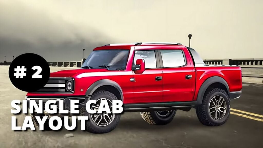 Single Cab Layout