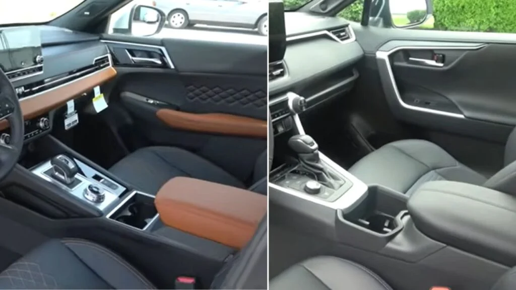 2024 Outlander vs. 2024 RAV4 – Interior Seats