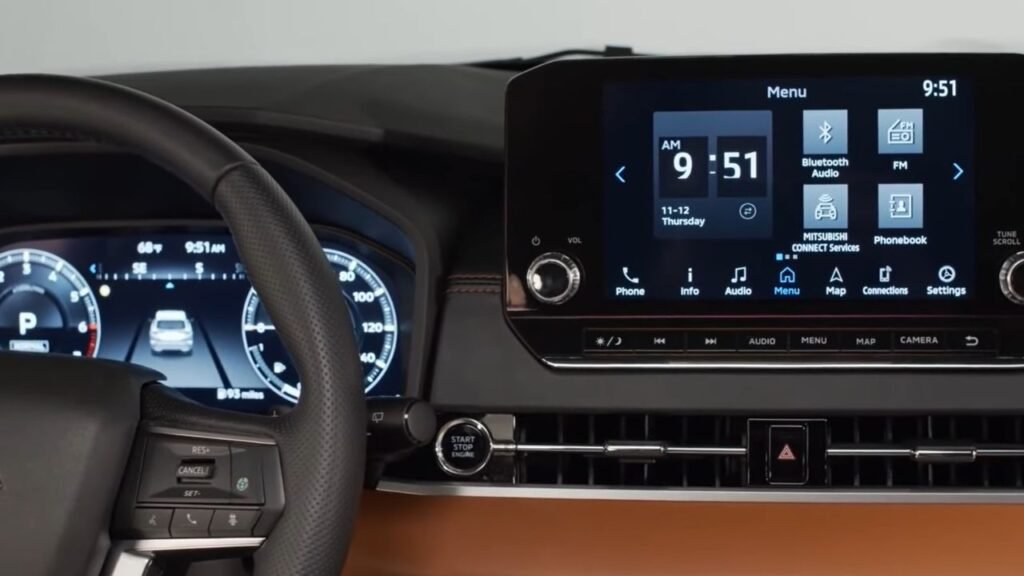 2024 mitsubishi outlander - Interior and Comfort