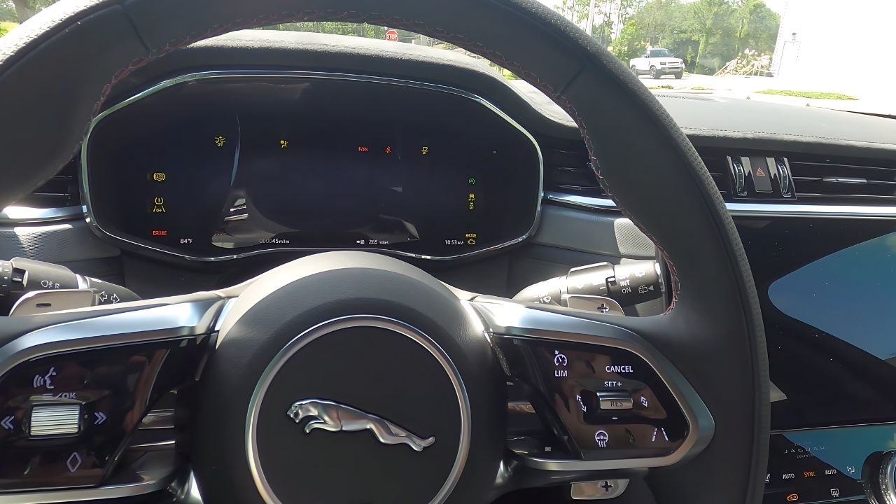 2025 Jaguar F-Pace SVR Interior and Technology