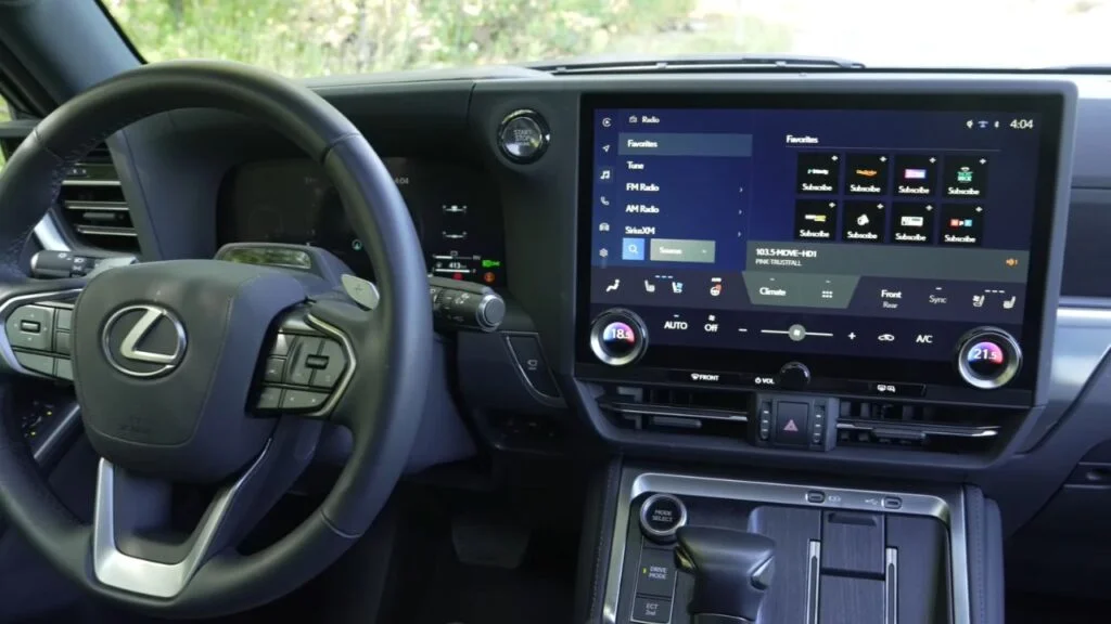 2025 Lexus GX Interior Layout