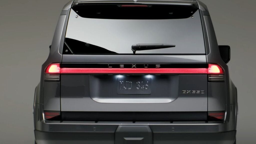 2025 Lexus GX Rear Design: Functional and Stylish
