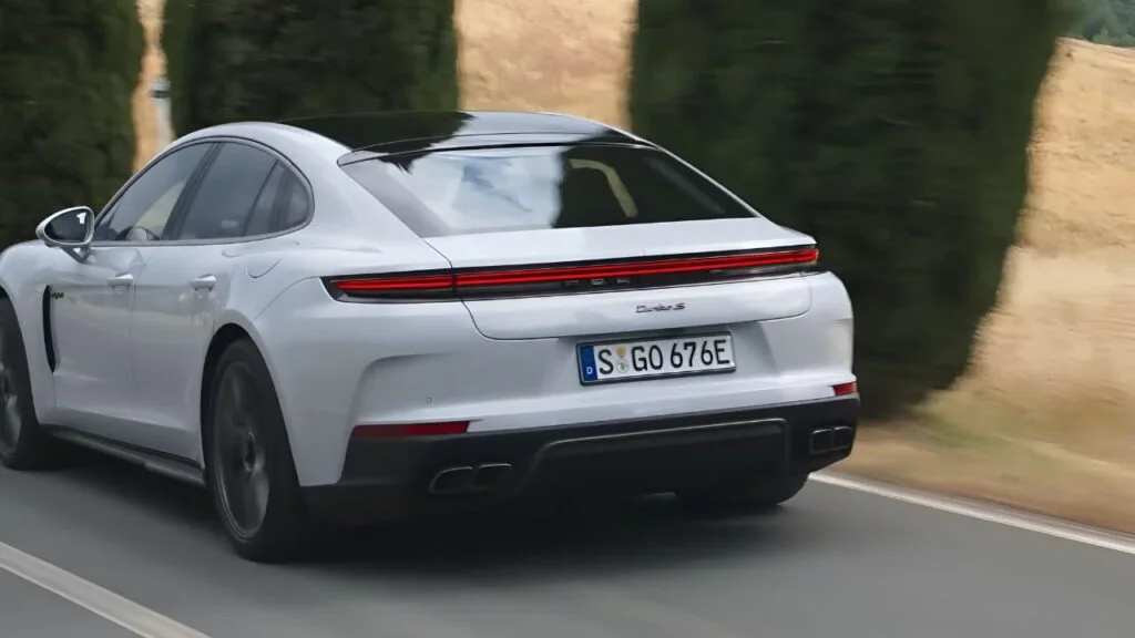 2025 Porsche Panamera Side and Rear Design