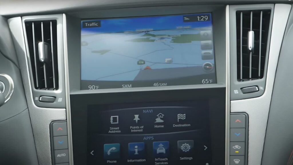 2025 infiniti q50 Infotainment System