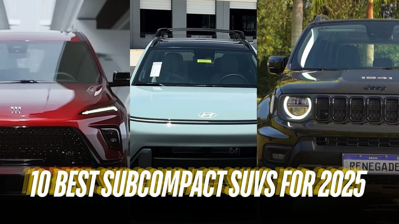 Top 10 Best Subcompact SUVs for 2025 – Your Ultimate Guide! - Dal Motors