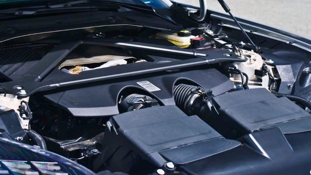 2025 Aston Martin Vantage Under the Hood