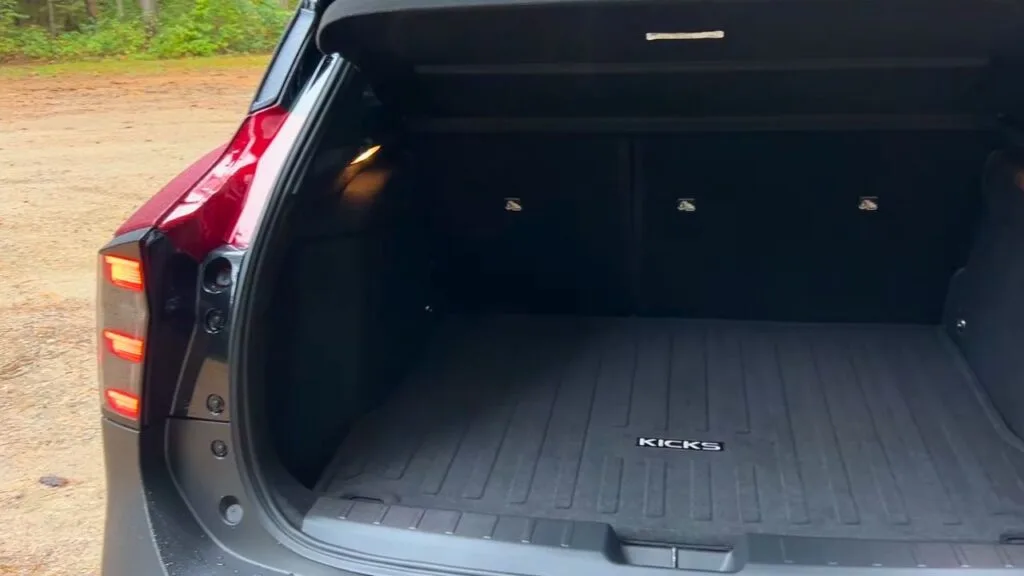2025 Nissan Kicks Cargo Space