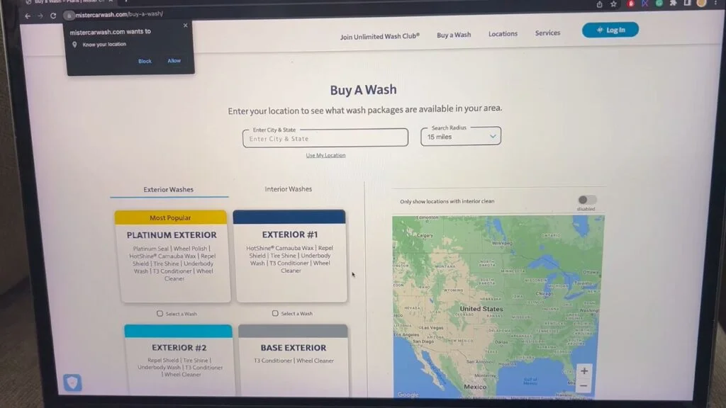 How to Create an Account with Mister Car Wash