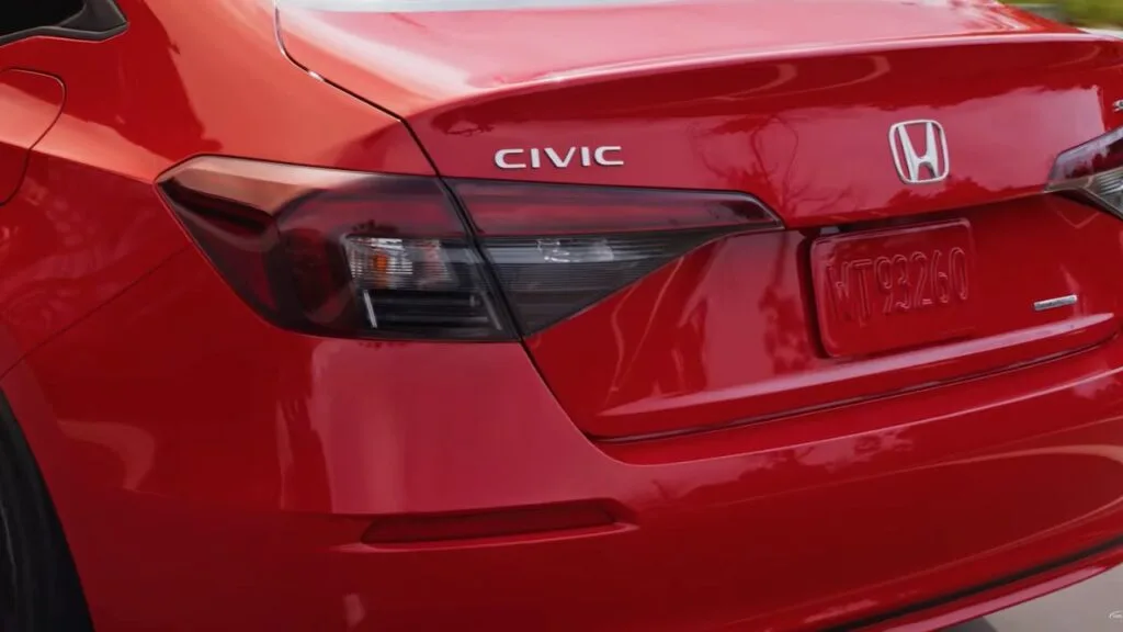 2025 Honda Civic Hybrid Rear