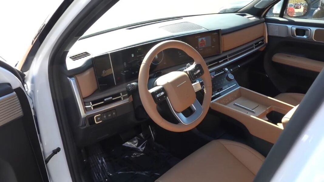Black, Gray, and Peakon Brown in the 2025 Santa Fe Interior Color - Dal ...