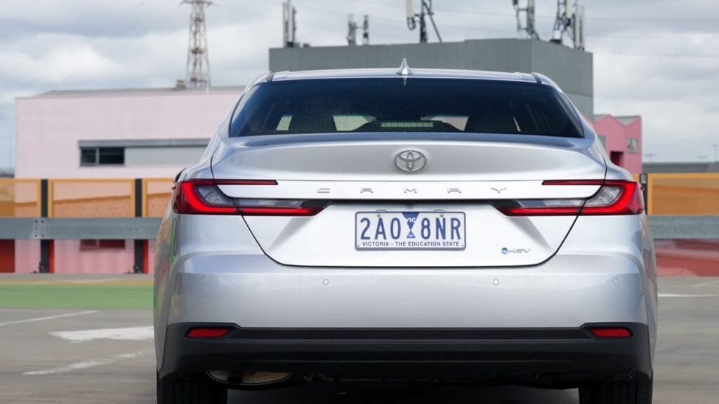2025 Toyota Camry Hybrid Rear