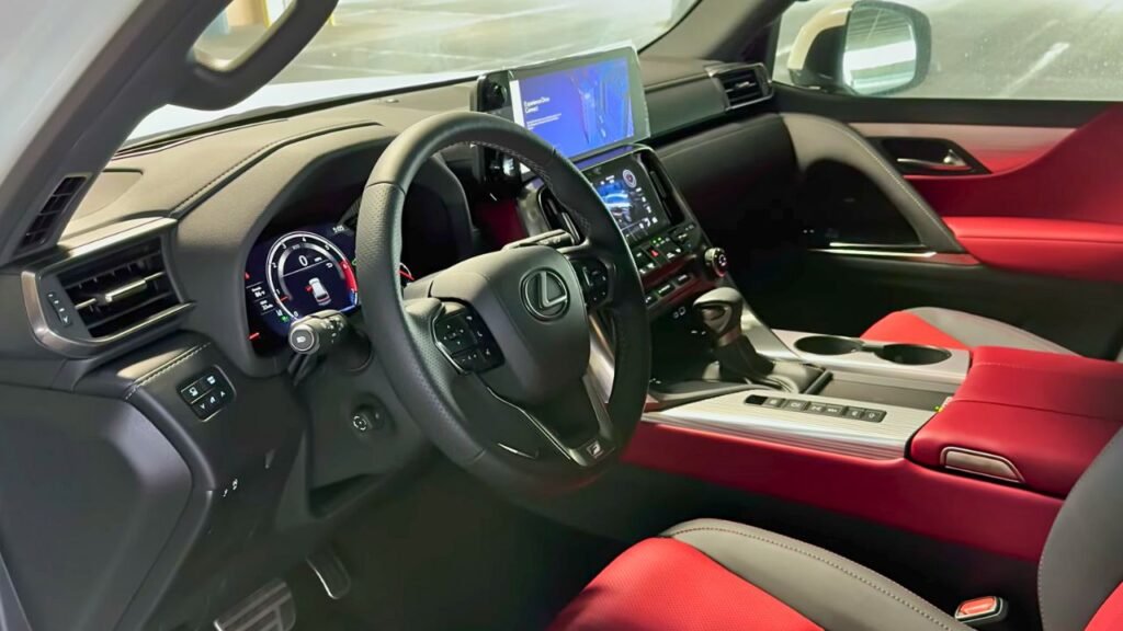 Comfortable and High-Tech Interior of 2025 Lexus LX600