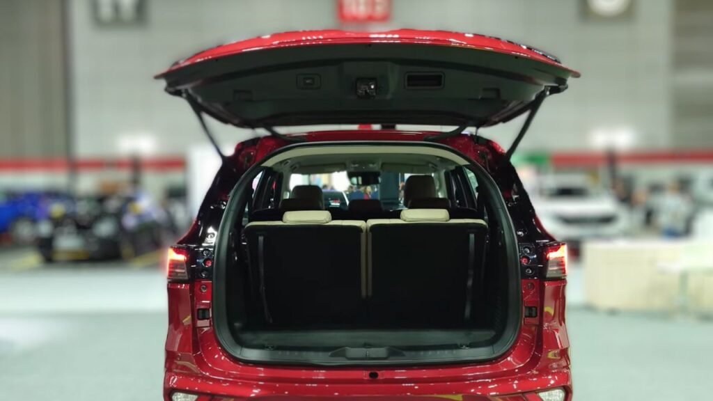 2025 Isuzu MU-X Cargo Space & Exterior Dimensions