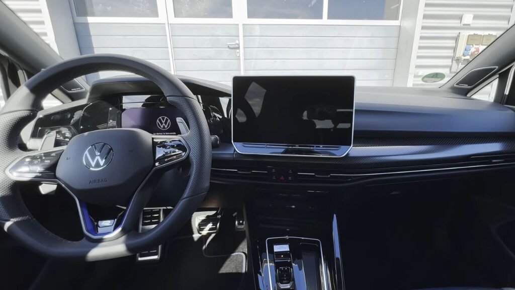 2025 VW Golf R Black Edition Cabin