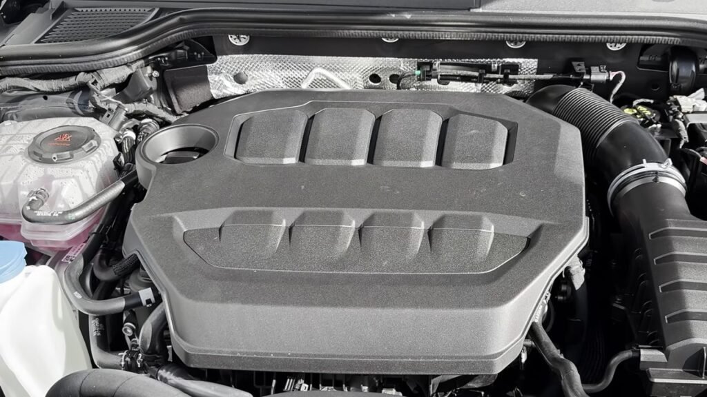 2025 VW Golf R Black Edition Engine