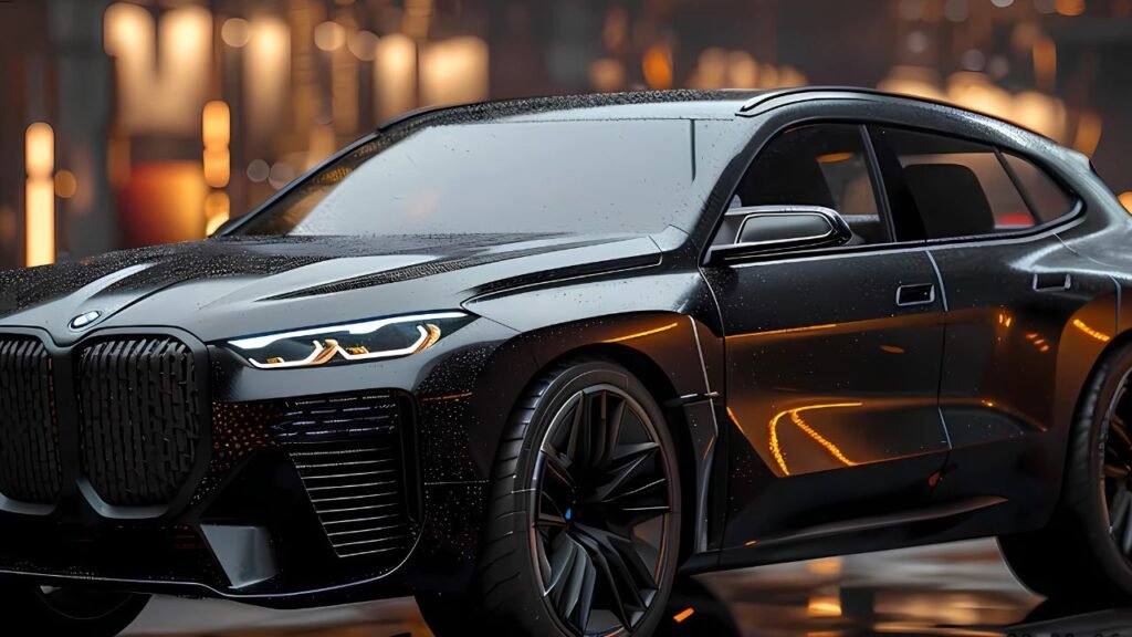 Side Profile of 2025 BMW X8