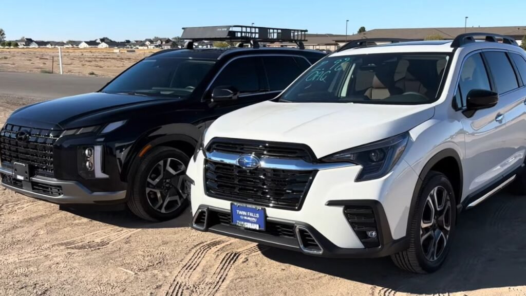 2024 Hyundai Palisade vs. Subaru Ascent Dimensions