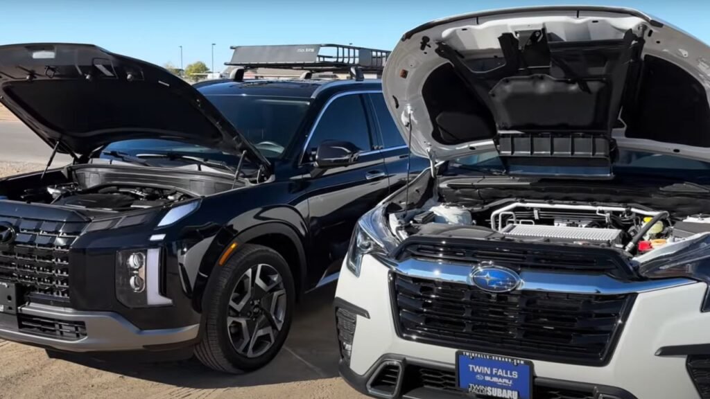 2024 Hyundai Palisade vs. Subaru Ascent Performance and Powertrain