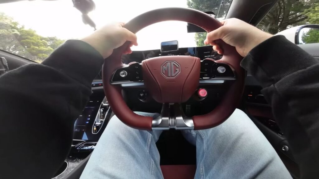 2025 MG Cyberster Driving Dynamics