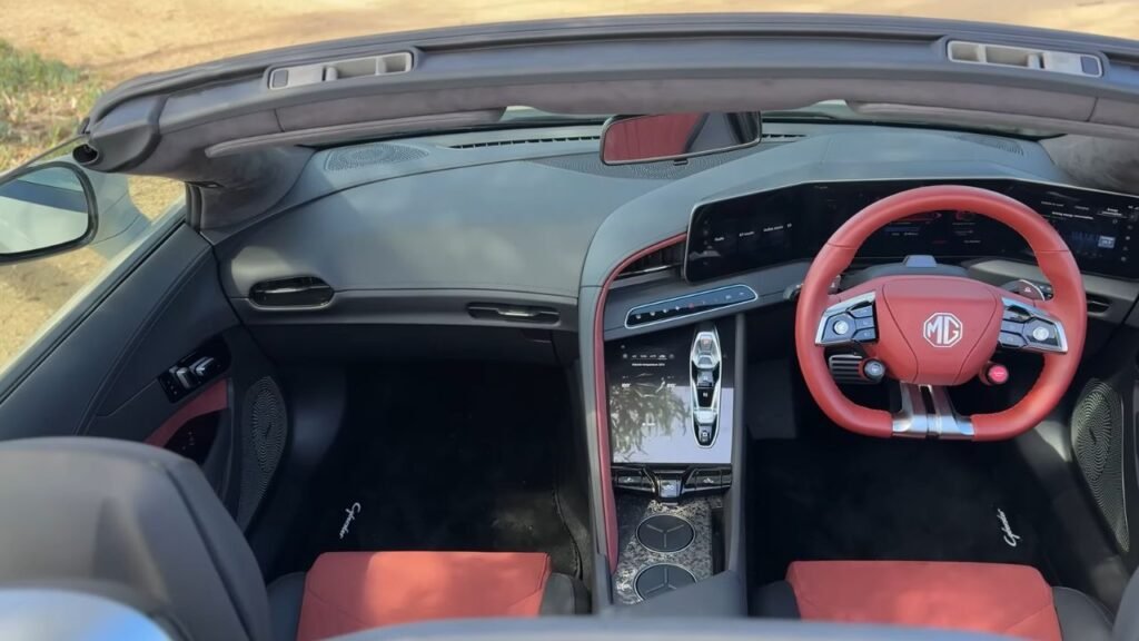 2025 MG Cyberster Interior