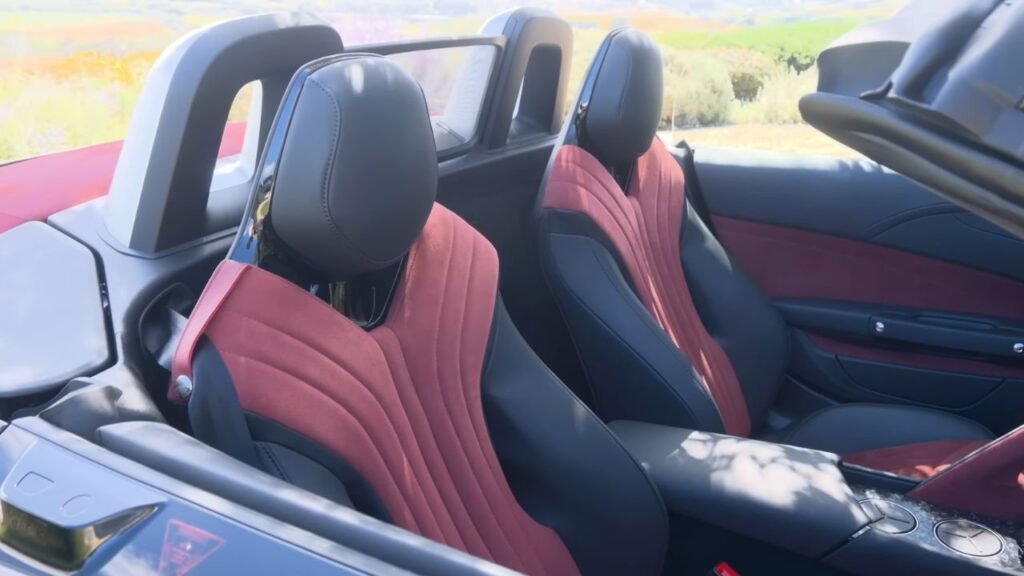 2025 MG Cyberster Interior Seats