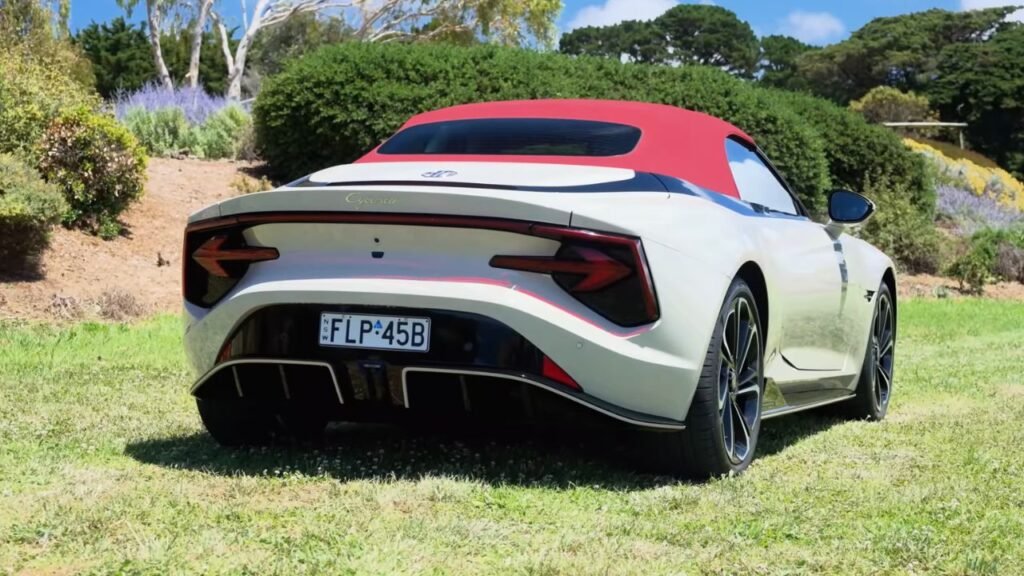 2025 MG Cyberster Rear