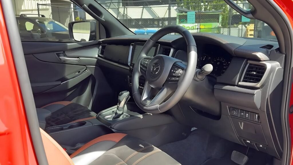 2025 Mazda BT-50 Interior Comfort and Features