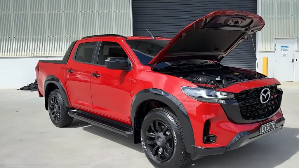 2025 Mazda BT-50 Under the Hood