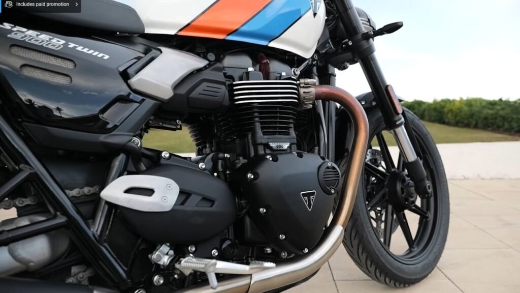 2025 Triumph Speed Twin 900 Side Look