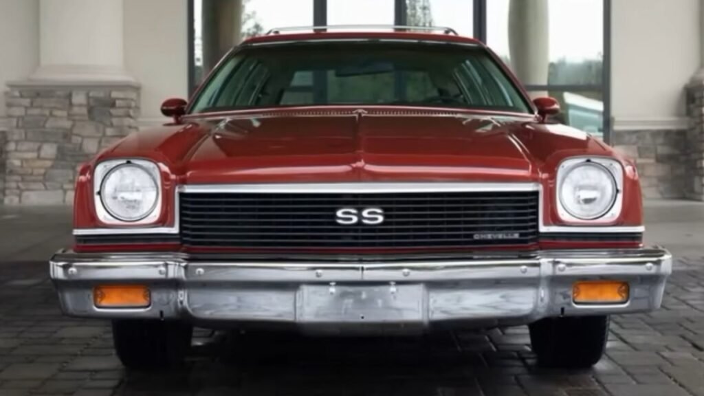 1973 Chevelle Malibu SS Wagon Red Front