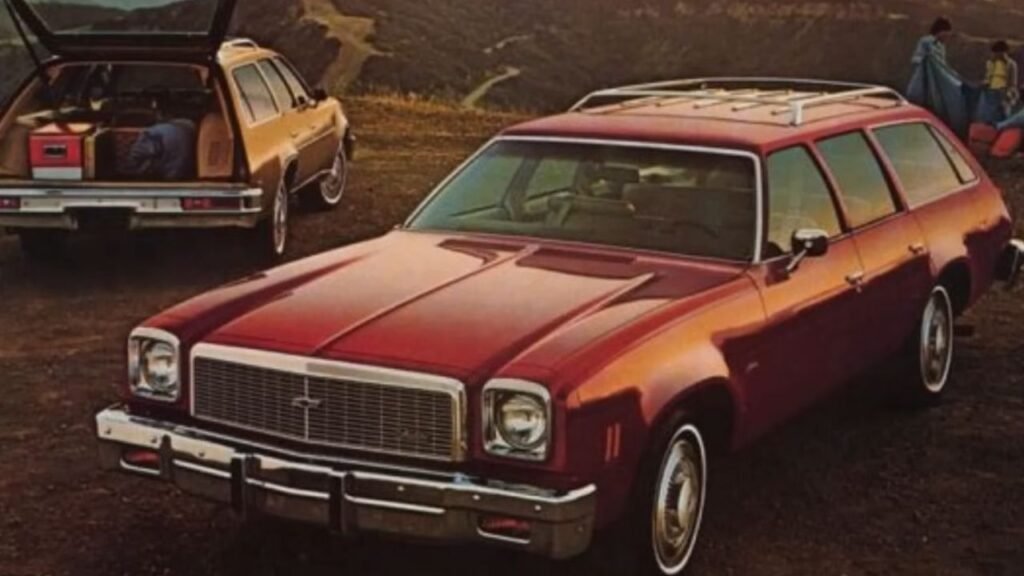1973 Chevelle Malibu SS Wagon Red Look