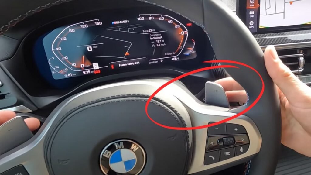 2025 BMW X4 M40i Pedal Shifters