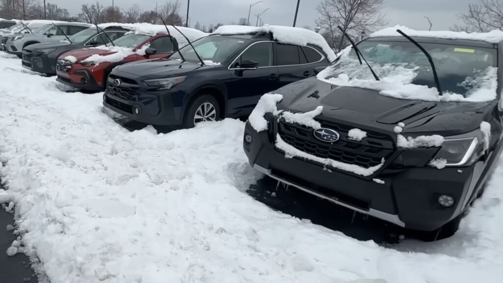 Subaru AWD In Snow