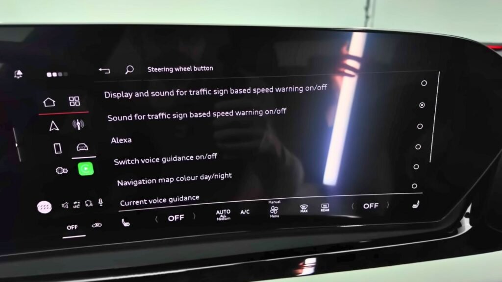 2026 Audi A6 Avant Interior Screen