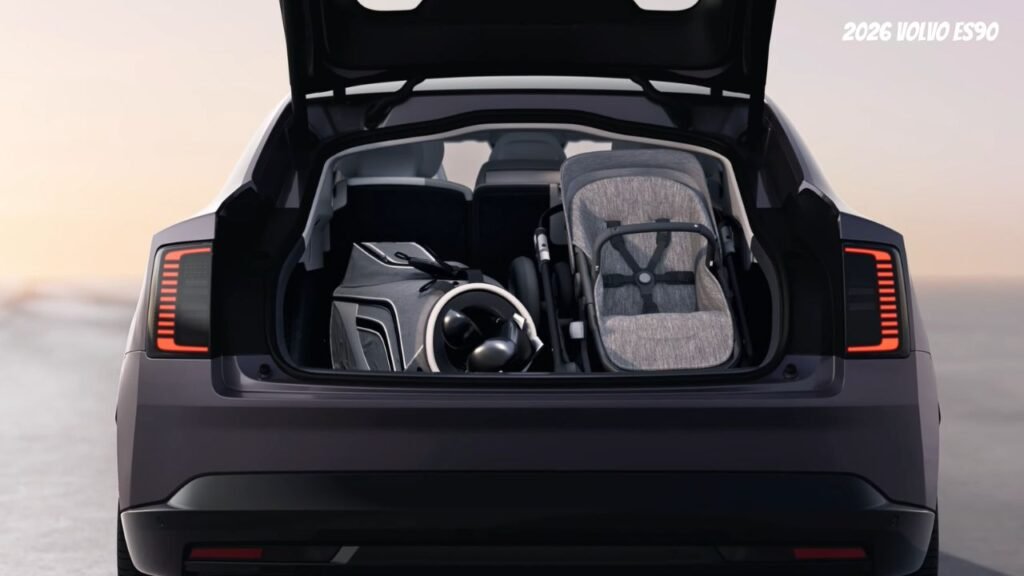 2026 Volvo ES90 Boot Space