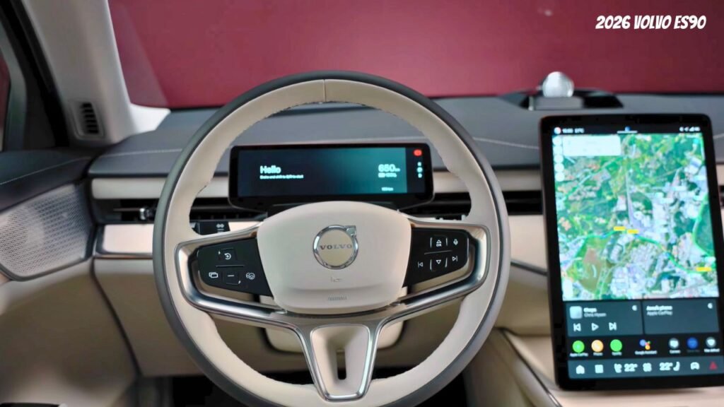 Luxurious Interior of 2026 Volvo ES90