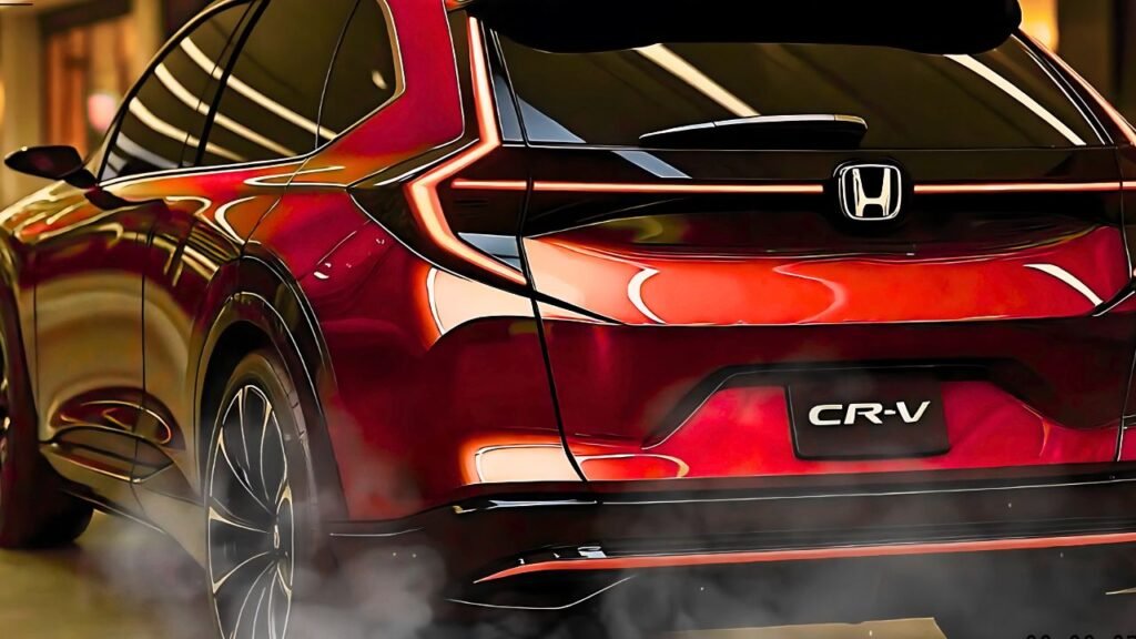 Exterior Design of 2026 Honda CR-V