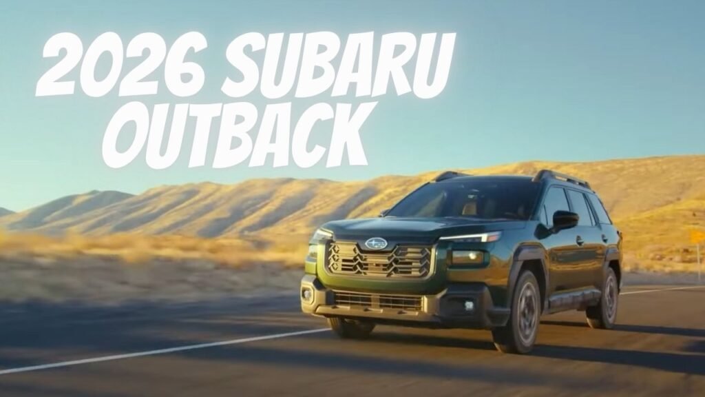 2026 Subaru Outback Redesign