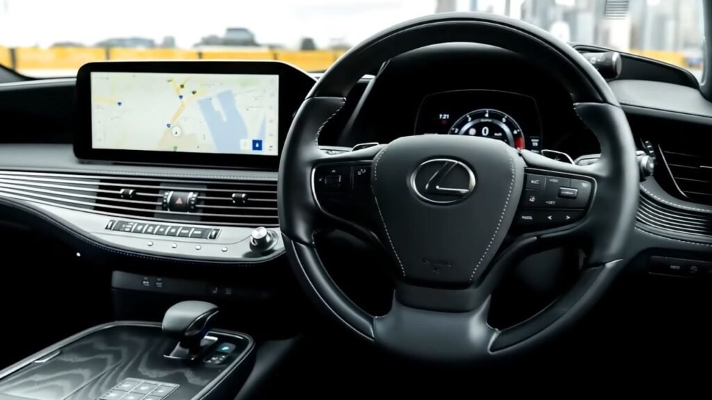 Interior of 2026 Lexus LS