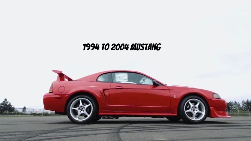 1994 to 2004 Mustang