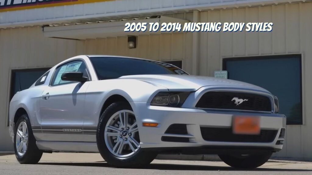2005 to 2014 Mustang Body Styles
